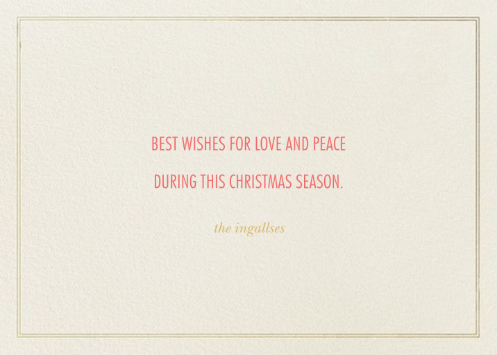 Figgy Cheer - Holiday Card by Paperless Post - Back