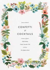 Spring Gathering - Birthday Invitation by Rifle Paper Co.