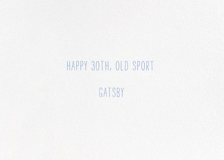 Picnic (Sig Burwash) - Birthday Card by Red Cap Cards - Back