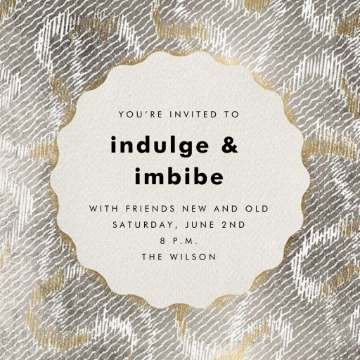 Coquette - Party Invitation by Kelly Wearstler