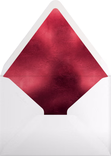 To Infinity (Anke Weckmann) - Red Cap Cards Envelope