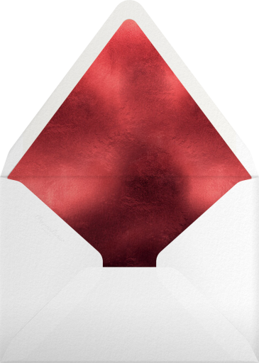 To Infinity (Anke Weckmann) - Red Cap Cards Envelope
