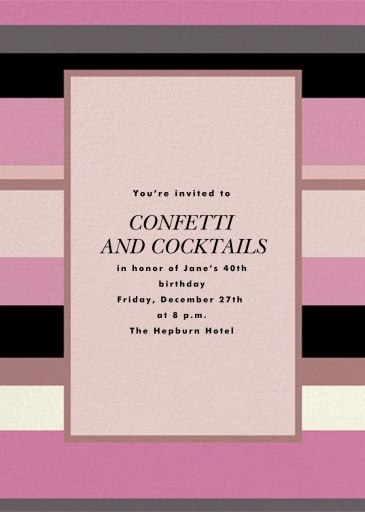 Stripe Hype by kate spade new york