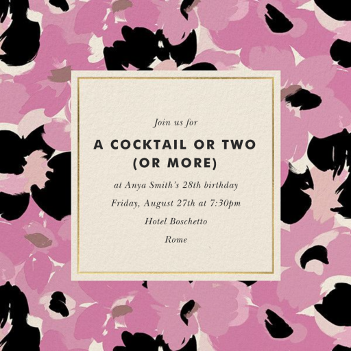 Flower Patch - Birthday Invitation by kate spade new york