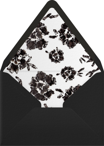 Painterly Blooms (Tall) - Oscar de la Renta Envelope