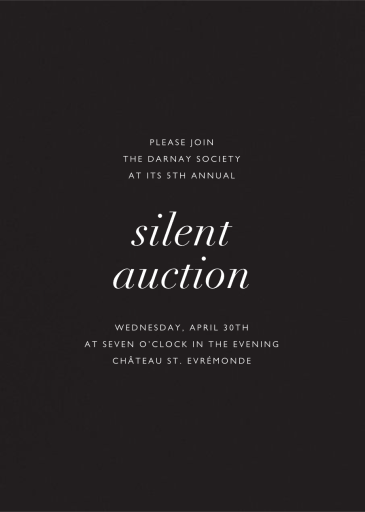 Pitch - Fundraiser Invitation by Paperless Post