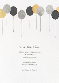 Save The Date Birthday Template