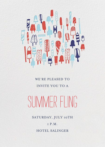 Lobster Bake - BBQ Invitation by Mr. Boddington's Studio