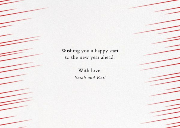 Bright Future - New Year's Card by Paperless Post - Back