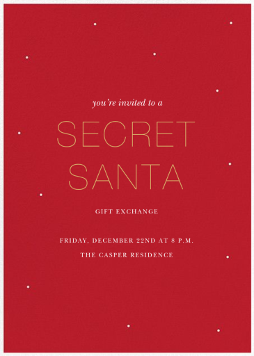 Not-so-Little Secret - Invitation by Sugar Paper