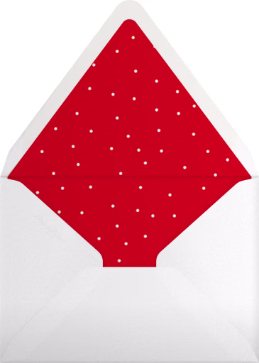 Starry Wreath - Paperless Post Envelope