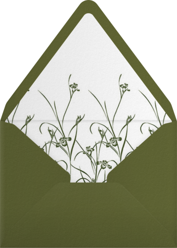 Golden Garden - Carolina Herrera Envelope