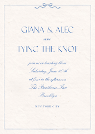 Bow Border - Bridal Shower Invitation by Paperless Post