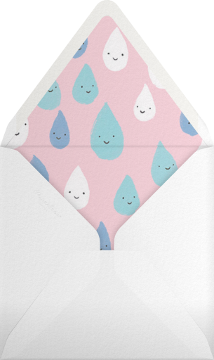 Grinning in the Rain - Paperless Post Envelope