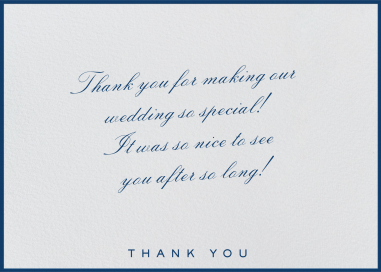 Forever in Ink - Thank You Card by Paperless Post