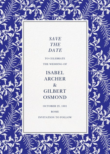 Tropical Jasmine - Save the Date by Oscar de la Renta