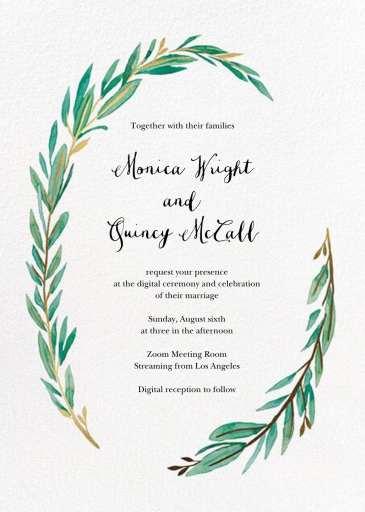 Olive Branch - Invitation by Paper Source