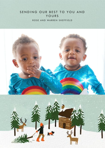Christmas Cabin (Photo) by Rifle Paper Co.