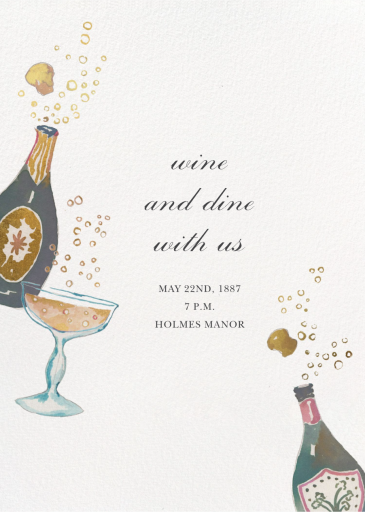 Busy Gettin' Fizzy - Party Invitation by Happy Menocal