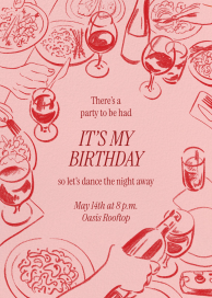 Table to Toast - Birthday Invitation by Paperless Post