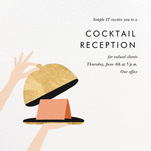 Cloche - Cocktail Party Invitation by Rifle Paper Co.