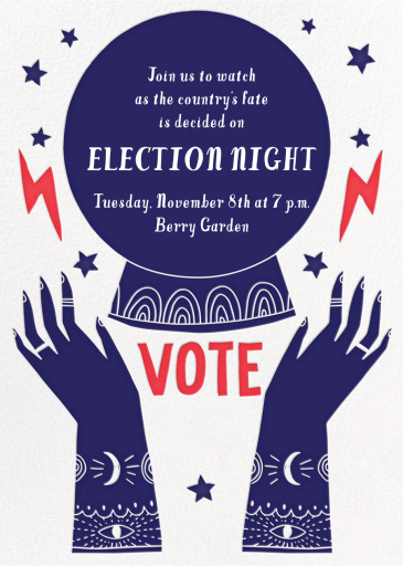 Happy Medium - Election Invitation by Hello!Lucky