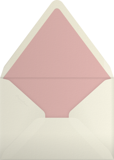 Wildflower Border - Hadley Paper Goods Envelope