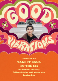 Good Vibes - Birthday Invitation by Paperless Post