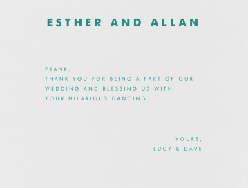 Love Is Grand (Thank You) by Crane & Co.