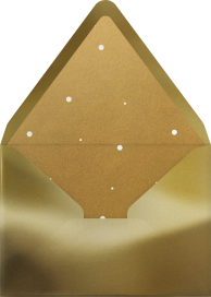 Shiny Border - Paperless Post Envelope