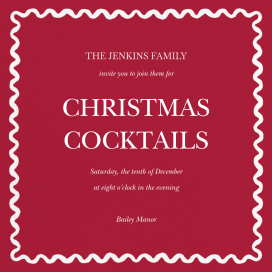 Merry Ribbon (Gina Langford) - Invitation by Dogwood Hill