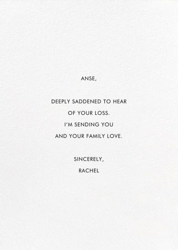 Fox in the Snow (Jon Klassen) by Red Cap Cards - Back