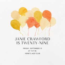 Adult Birthday Invitations Send Online Instantly Rsvp Tracking