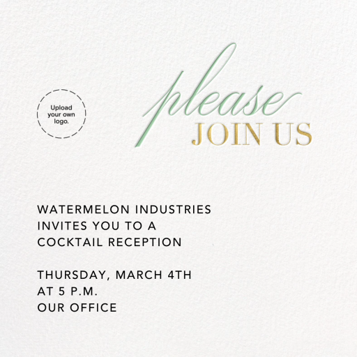 Please Join Us - Cocktail Party Invitation by Paperless Post