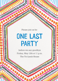 Best Brightest Ever - Graduation Party Invitation by Crate & Barrel
