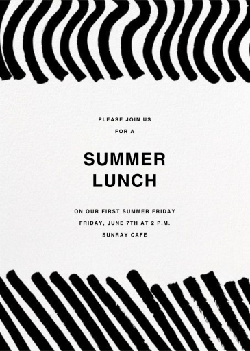 SILKKIKUIKKA - Summer Party Invitation by Marimekko