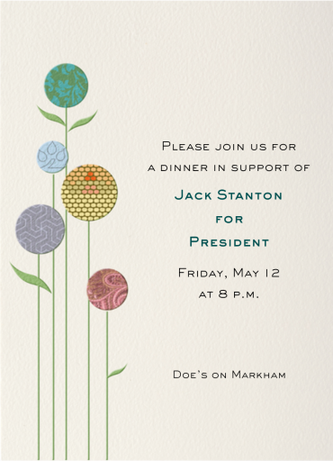 Poppies Patterned by Paperless Post