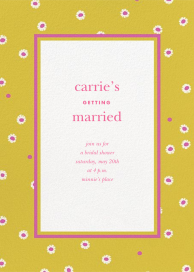 Daisy Days - Bridal Shower Invitation by kate spade new york