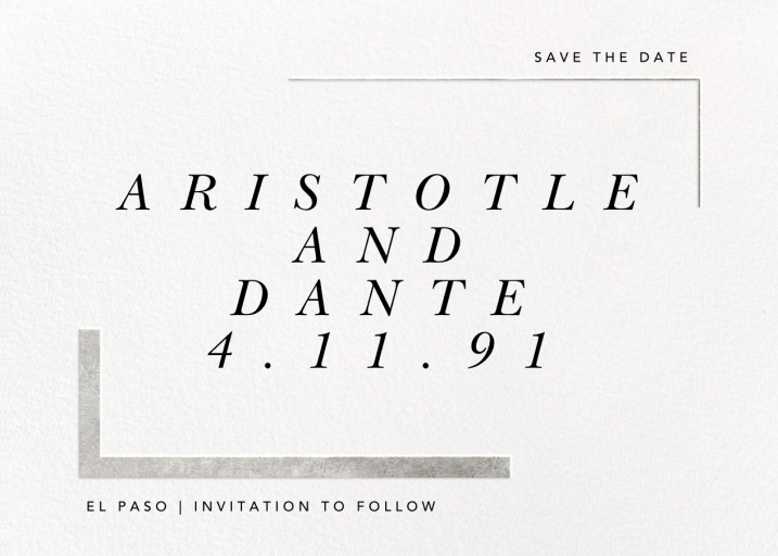 Ando (Save the Date) - Save the Date by Paperless Post