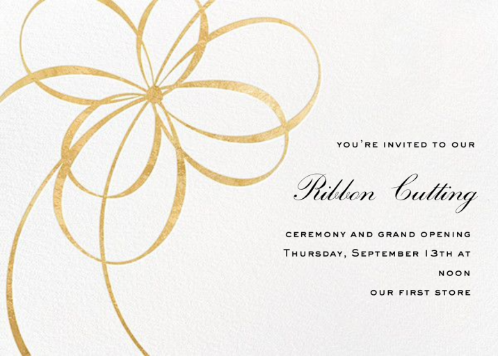 Belle Boulevard Invite by kate spade new york