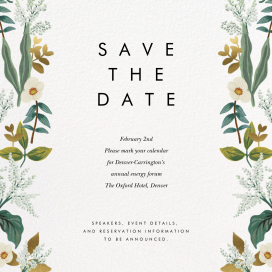 save the date wording for corporate events