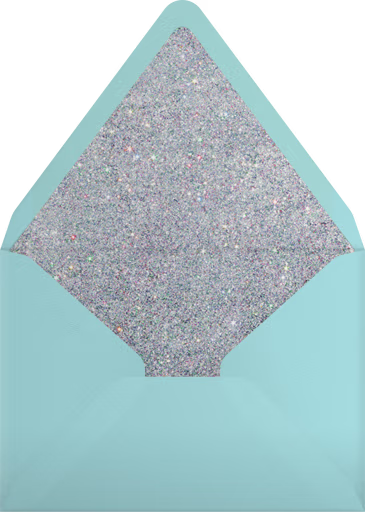 Glitter Glamour Photo - Paperless Post Envelope