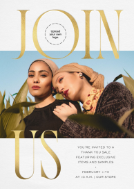 Central Idea (Photo) - Shopping Event Invitation by Paperless Post