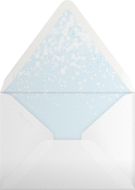 Snow Flurry Photo - Paperless Post Envelope