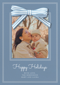Classic Bow - Greeting Card by Cheree Berry Paper & Design