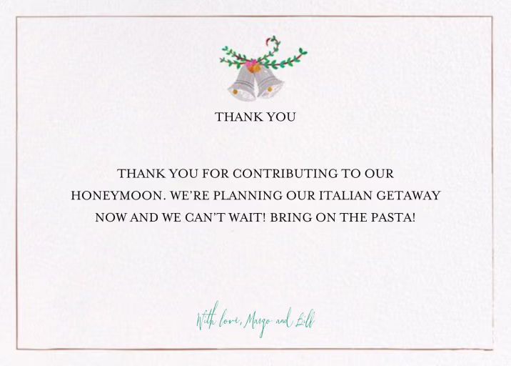 Miss Maizy Meanes (Stationery) - Thank You Card by Mr. Boddington's Studio
