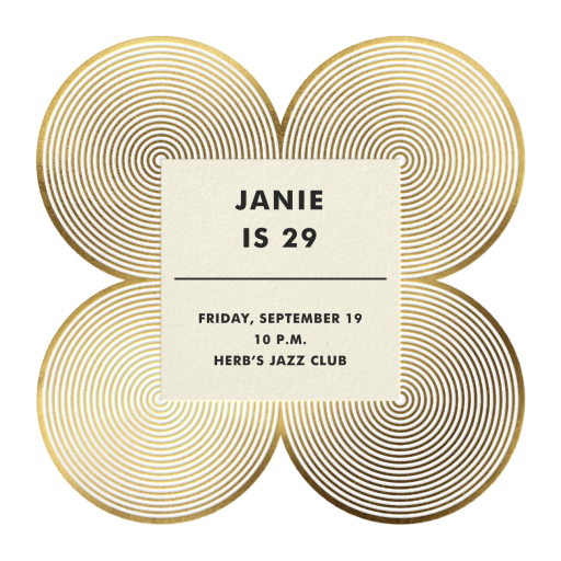 Melrose - Birthday Invitation by Jonathan Adler