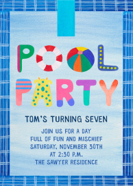 Pool Party by Paperless Post