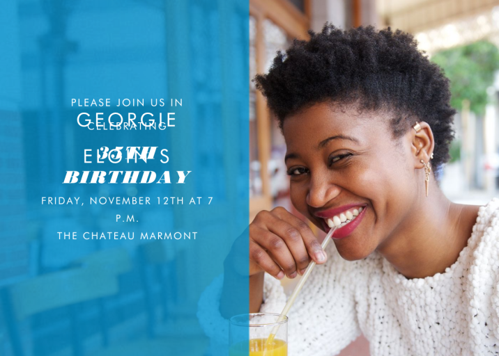 Horizontal Split - Birthday Invitation by Paperless Post