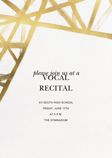 Channels (Tall) - Bar & Bat Mitzvah Invitation by Kelly Wearstler